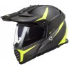 Enduro prilba LS2 MX436 Pioneer EVO Router čierno-fluo žltá Veľkosť: 2XL