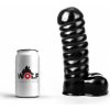 Wolf Bumper, čierne dildo s Vac-U-Lock 24,3 x 7,5 cm