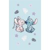 JERRY FABRICS Detský uterák Lilo and Stitch Light blue Bavlna - Froté, 50/30 cm