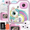 Digitálny fotoaparát SF Mini tlačiareň instantný fotoaparát tlač 2.0 ružová