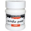 Matná akrylová farba PENTART 230 ml - biela