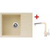 Sinks PERFECTO 650 Sahara + Mix 3 P GR