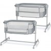 Kinderkraft Neste Up 2 2026 Full Light Grey postieľka pripevniteľná k rodičovskej posteli