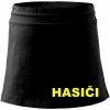 Hasiči názov samostatný - Športová sukne - two in one - S ( Čierna )