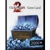 Guild Wars 2 2000 Gem Card