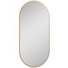 Elita Sharon zrkadlo 52x92 cm oválne s osvetlením zlatá RE060520015450