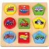 Alltoys puzzle dopravní prostředky