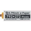 Waveshare 5.79inch E-Paper raw display, e-ink display, 792x272, Black/White, SPI Communication