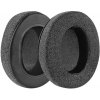 Náhradné náušníky pre slúchadlá Audio Technica ATH-M50, M50X, M50XBT, M50RD, PRO500mk2, ANC9, AD700X, A500S, M10, M20X, M30X, M40X - Tmavosivé, textilné