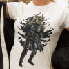 Tričko s potlačou VIKING SOLDIER Pánsky Biela S