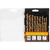 Sada vrtákov Strend Pro FD032, 19 dielna TiN HSS, do kovu