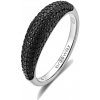 Brosway strieborný prsteň Mystery Black Fancy FMB125