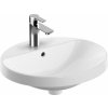 Geberit Variform umývadlo 50x45 cm oválny vstavané umývadlo biela 500.713.00.2