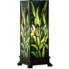 Stolová Tiffany 18*45 PRISM GREEN 3D