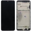 LCD Displej + Dotykové sklo + Rám Samsung Galaxy A22 4G (A225F) + Rám - kvalita OLED