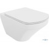 MEXEN - Vito závesná WC misa Rimless vrátane sedátka s slow-slim, Duroplast, biela 30174000