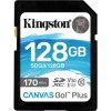 Kingston Canvas Go Plus Secure Digital SDXC UHS-I U3 128 GB | Class 10, rýchlosť 170/90 MB/s (SDG3/128 GB)