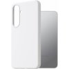 AlzaGuard Premium Silicone Samsung Galaxy S25 5G bílý AGD-PCS441W