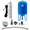 AQUA OLA Domáca vodáreň s ponorným čerpadlom SCR-0,50 / 80l, set na vodu do studne a vrtu