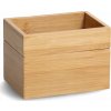 Zeller Present Drevená debna M, 17 × 12 × 8/4 cm, bambus 2 ks 13319