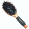 HAIRWAY 8177 Oválna drevená kefa so štetinami z diviaka na predĺžené vlasy