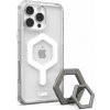UAG kryt PLYO MagSafe Magnetic Ring Stand pre iPhone 16 Pro Max ice-white / titanium