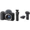 Sony Alpha ZV-E10 tělo + mikrofon ECM-W2BT + grip se stativem GP-VPT2BT