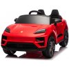 Beneo Elektrické autíčko Porsche Macan 12V s pohonom zadných kolies a licenciou (Jednomiestne), červené, Lítiová batéria, široké sedadlo, Odpružené nápravy, 2,4 GHz Diaľkový ovládač, MP3 prehrávač so