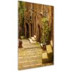 Vertikálny foto obraz fotografie na skle Talianske uličky 50x100 cm