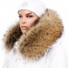Sikora Kožušinový lem na kapucňu - golier medvedíkovec béžová M 01/49 (74 cm)
