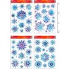 MFP 8885728 Okenná fólia vianočná gliter VA008 20x30cm