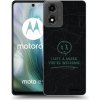 Picasee silikónový čierny obal pre Motorola Moto E14 - LEFT A MARK