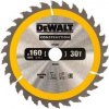 DeWalt DT1933-QZ / Pílový kotúč / Priemer: 165mm / Otvor: 20mm / Zuby: 18 / pre píly s napájacím káblom (DT1933-QZ)