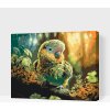Vymalujsisam.sk Maľovanie podľa čísiel - Papagáj v lese Veľkosť: 40x50cm, Rám: Na plastovej doske