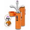 Luxria Plasma Explorer Flexible II - Vodotesný plazmový zapaľovač s LED svetlom (IP68) Farba: Oranžová + šnúrka
