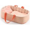 Djeco Dolls Bed time Bassinet Pink Lines