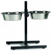Beeztees Stojan na misky vrátane nerezových misiek 2 x 1630 ml