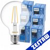 BERGE SADA 6 LED žiaroviek E27 G93 7W WW 806lm CorePro 2700K