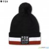 Fox čiapka Fracture Pom Beanie, čierna, one size