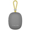 Canyon OnMove 12, prenosný Bluetooth v5.3 reproduktor, 5W, TWS, IPX7, 12 hod, USB-C nab.,šedý CNE-CBTSP12GY