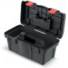 Prosperplast Dark 50 Kufor na náradie 47,6 x 25,8 x 22,6 cm čierny plast KDR5025N-S411