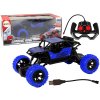 mamido Elektrické autíčko terénne s ovládaním na diaľku R/C 1:18 v modrej farbe.