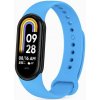 eses Silikónový remienok pre Xiaomi Smart Band 8, 9 a 10 - Svetlo modrý