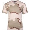 Tričko Mil-Tec krátký rukáv US styl Desert 3-Color