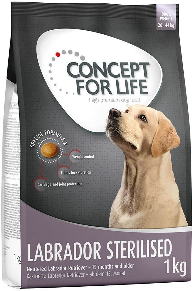 Concept for Life Labrador Sterilised 12 kg od 45,89 € - Heureka.sk