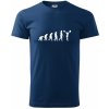evolution cheerleading - roztlieskavačka - Klasické pánske tričko - M ( Polnočná modrá )