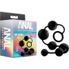 Blush Anal Adventures Platinum Silicone Anal Beads Large Black