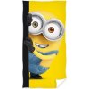 Carbotex · Bavlnená plážová osuška Mimoni - motív Bob Ťa vidí - 100% bavlna - 70 x 140 cm