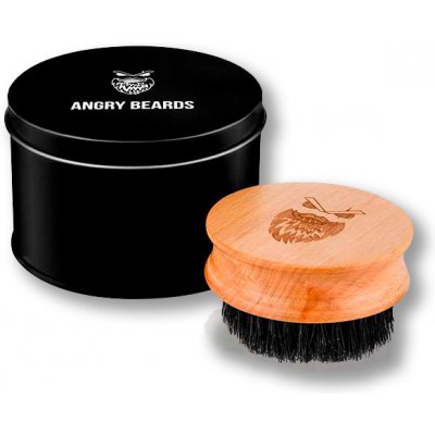 Okrúhla kefa na bradu Angry Beards Safe 6,7 cm