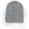 Poľsko mestská čiapka Elegancia - sivá